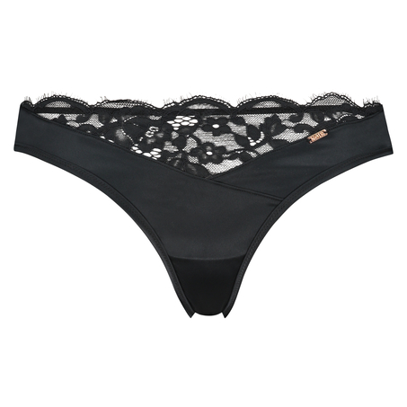 Poppy thong, Svart