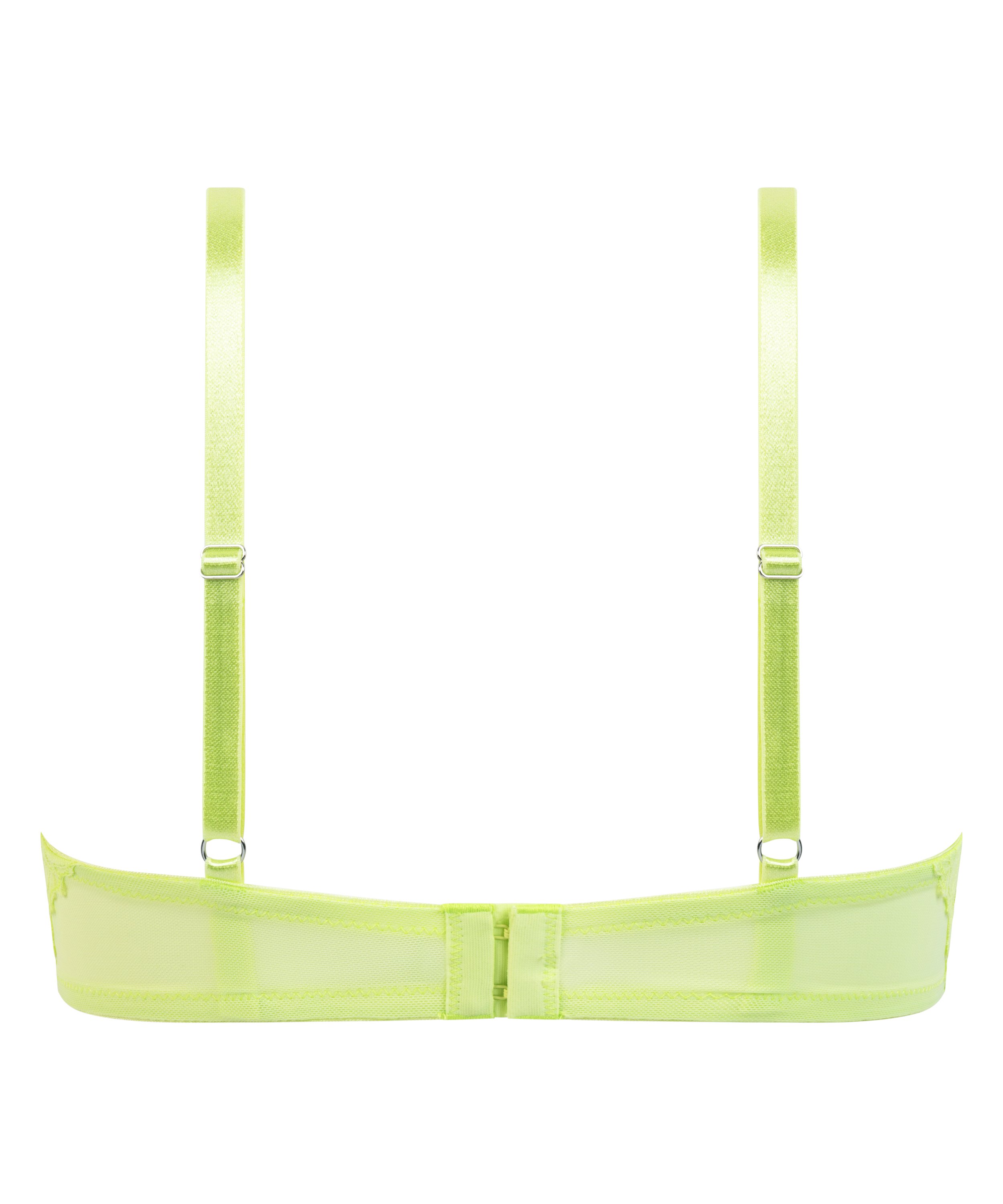 Ingrid vattert BH med b&oslash;yle, Gr&oslash;nn, main