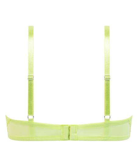 Ingrid vattert BH med b&oslash;yle, Gr&oslash;nn