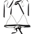 Chain Top Bralette, Svart