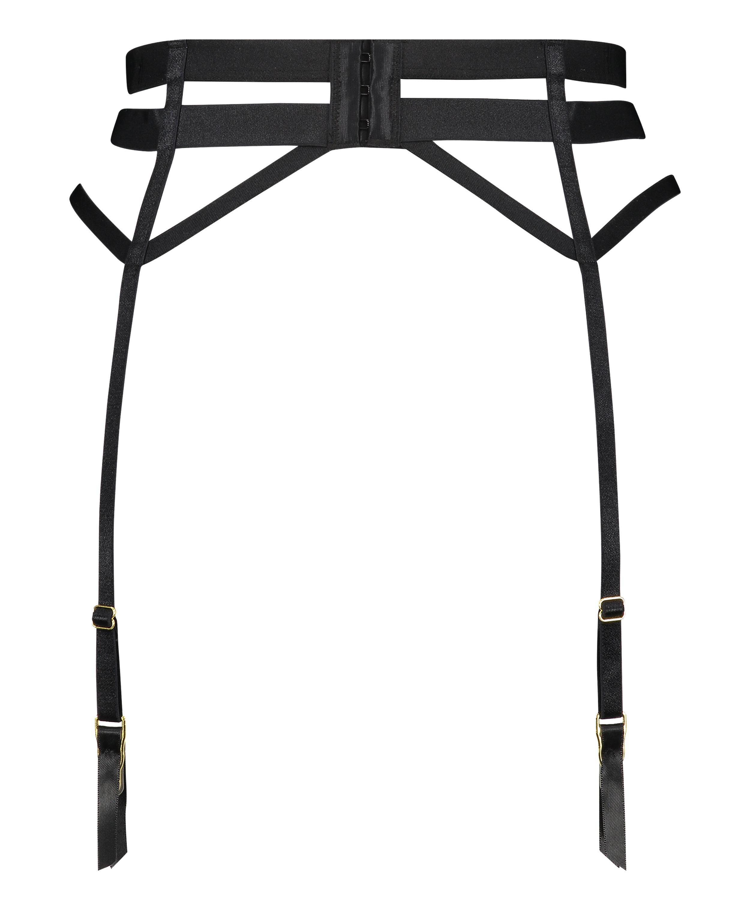 Private Sting strømpeholder, Svart, main