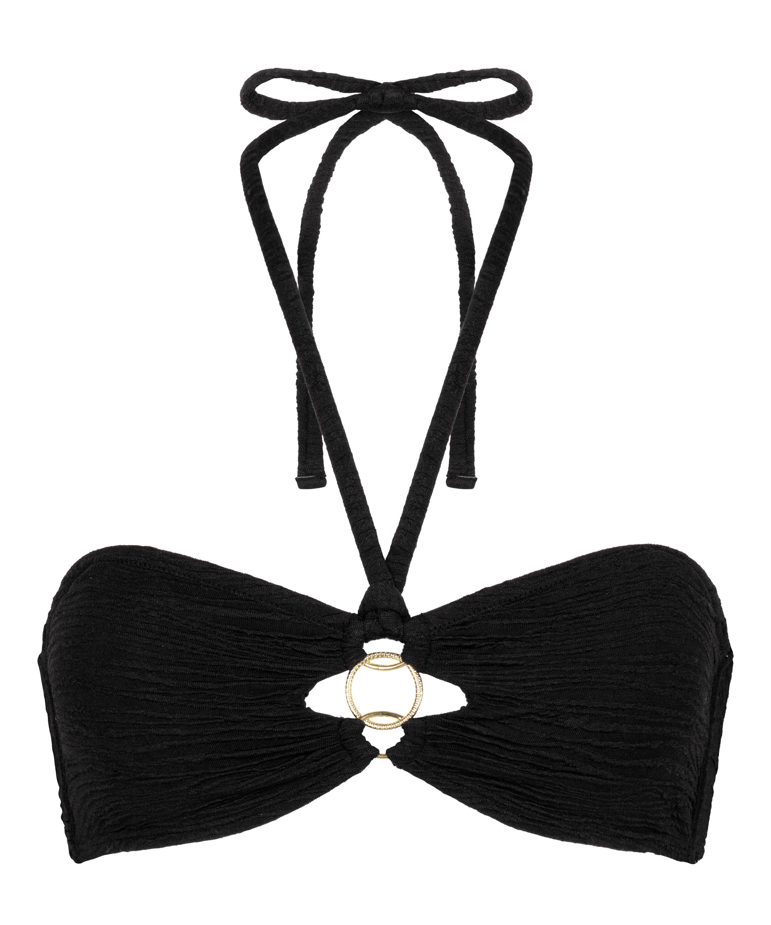 Bahamas bandeau bikinitopp, Svart