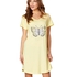 Nightshirt V-neck, Gul