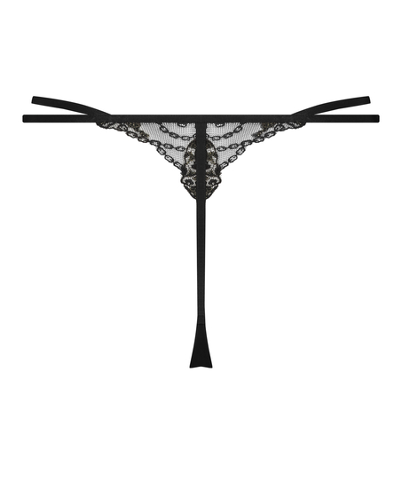 G-streng Felicia, Svart