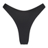Høykuttet Bikini Underdel Luxe, Svart