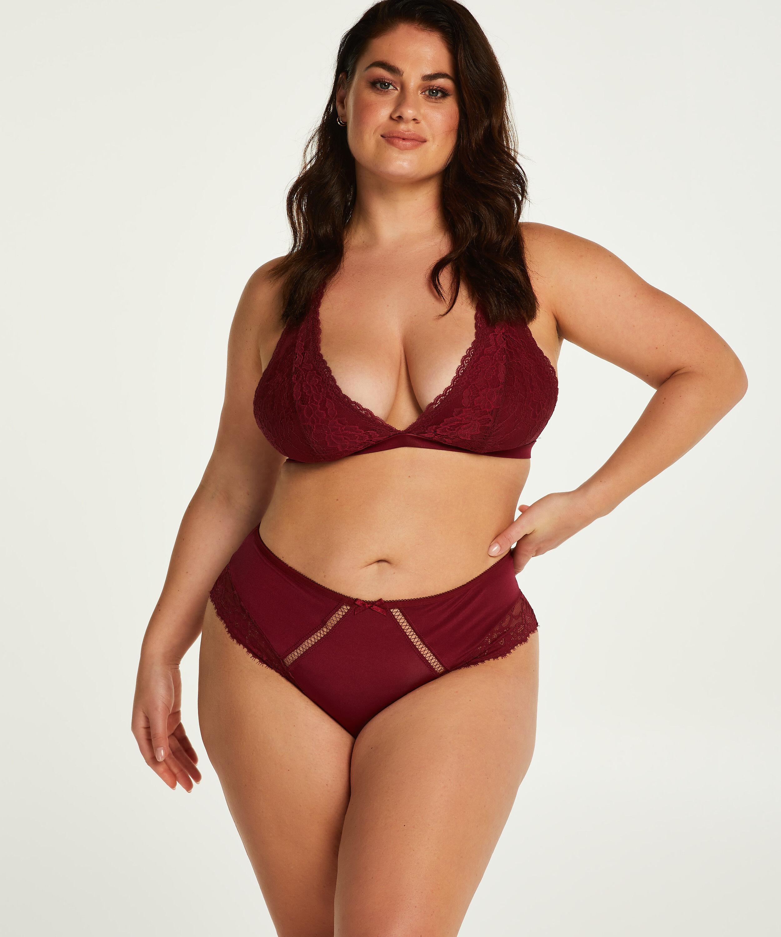 Yvenne curvy brasiliansk truse, Rød