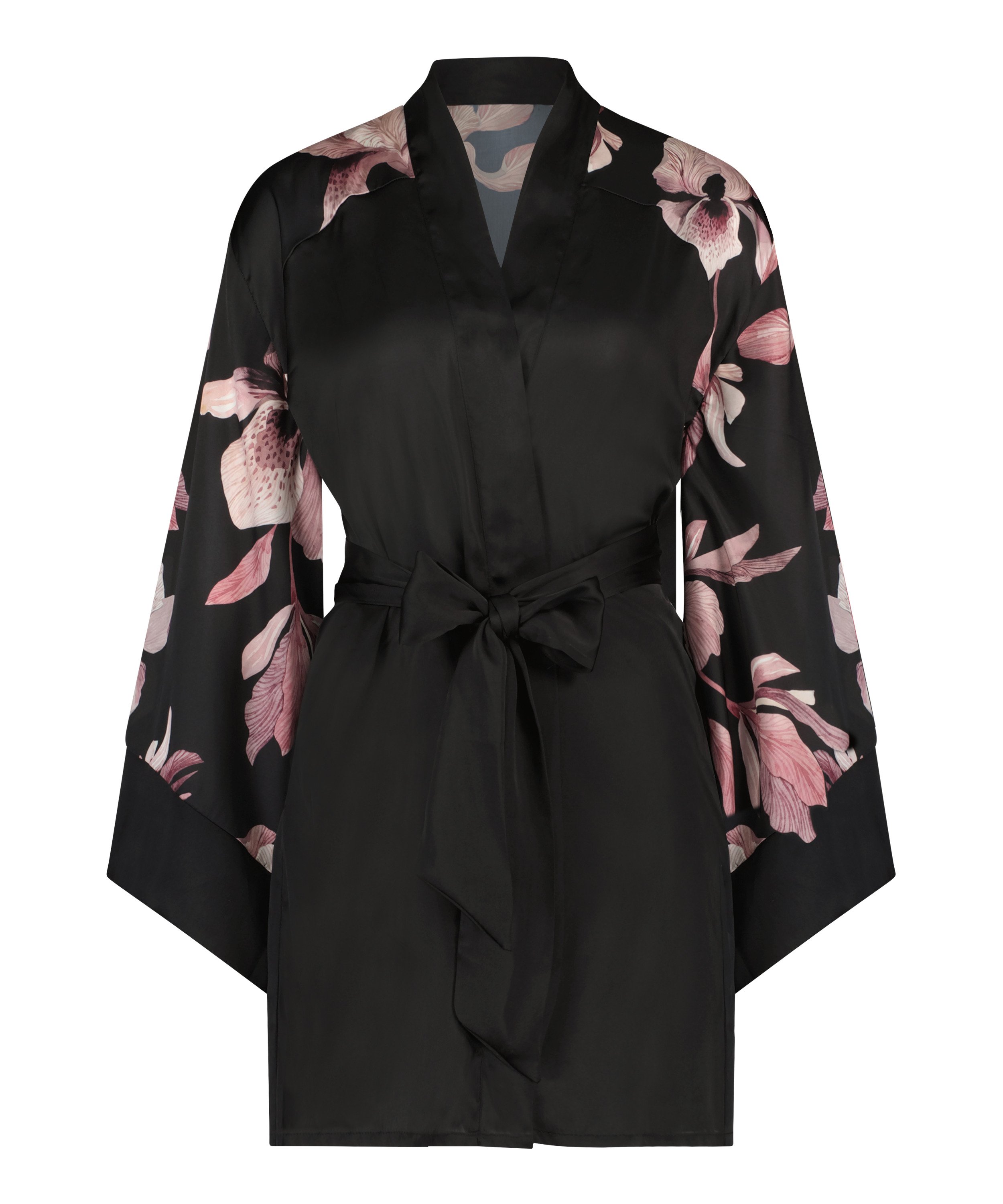 Orchid Kimono, Svart, main