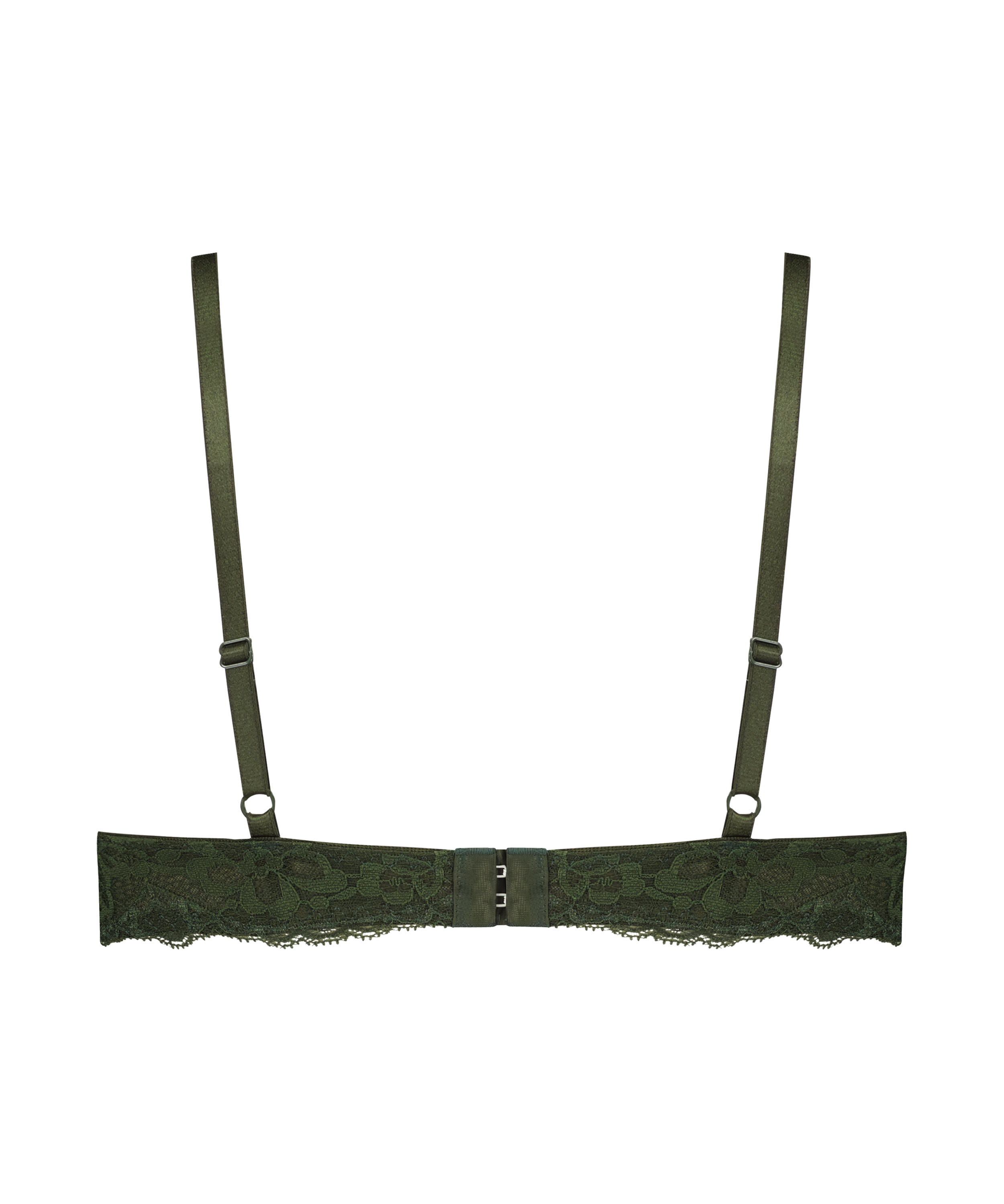 Vattert bh med b&oslash;yle Marine, Gr&oslash;nn, main