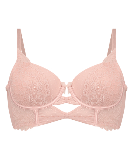 Vatterte longline b&oslash;yle-bh Juliette, Rosa