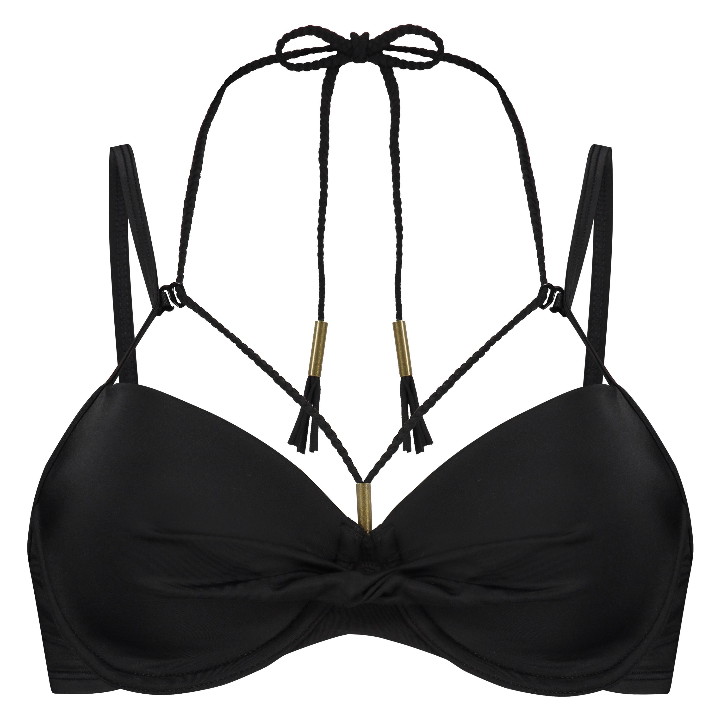 Sunset Dream foret bikinitopp med bøyle, Svart, main