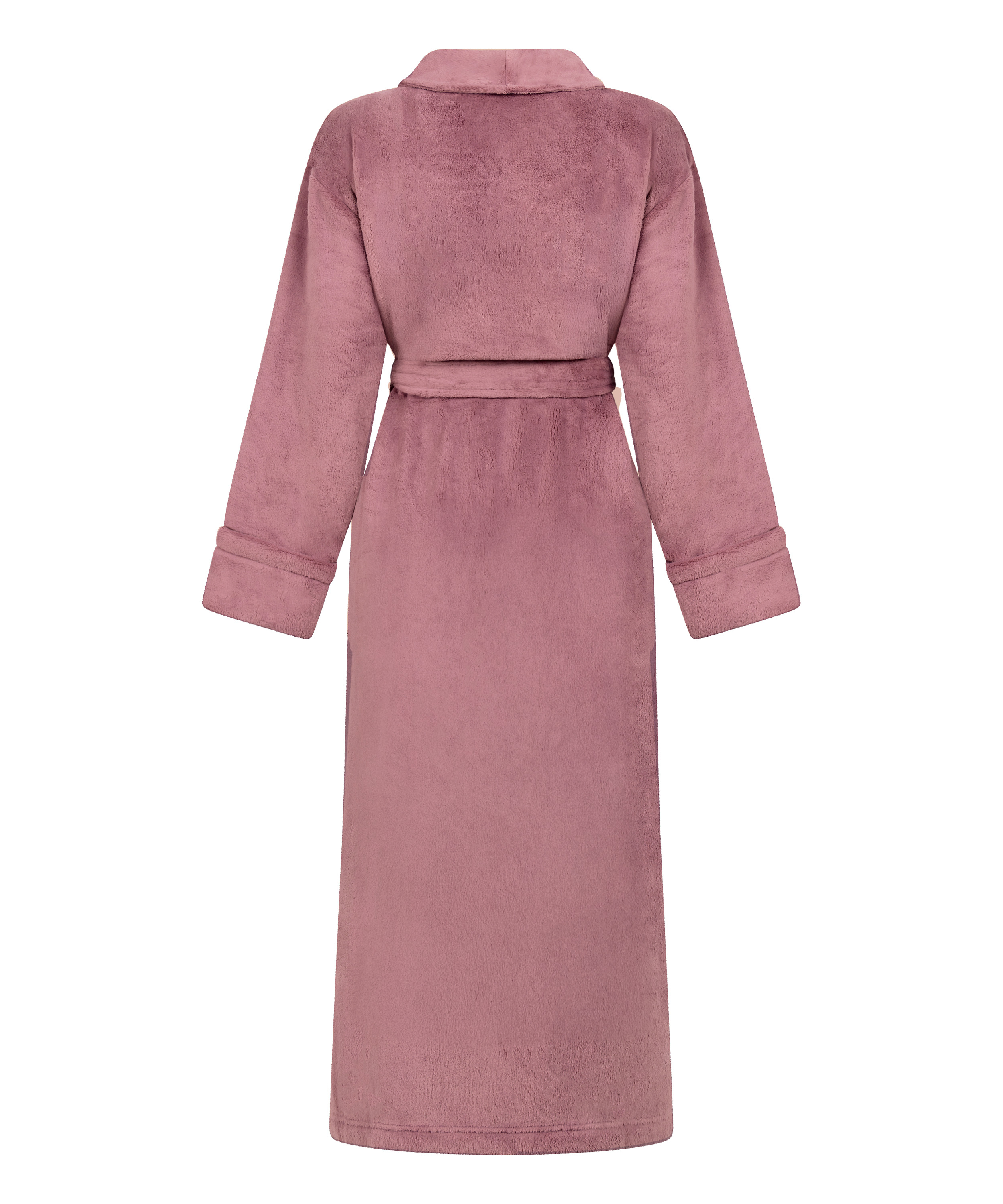 Myk fleece-badekåpe, Lilla, main