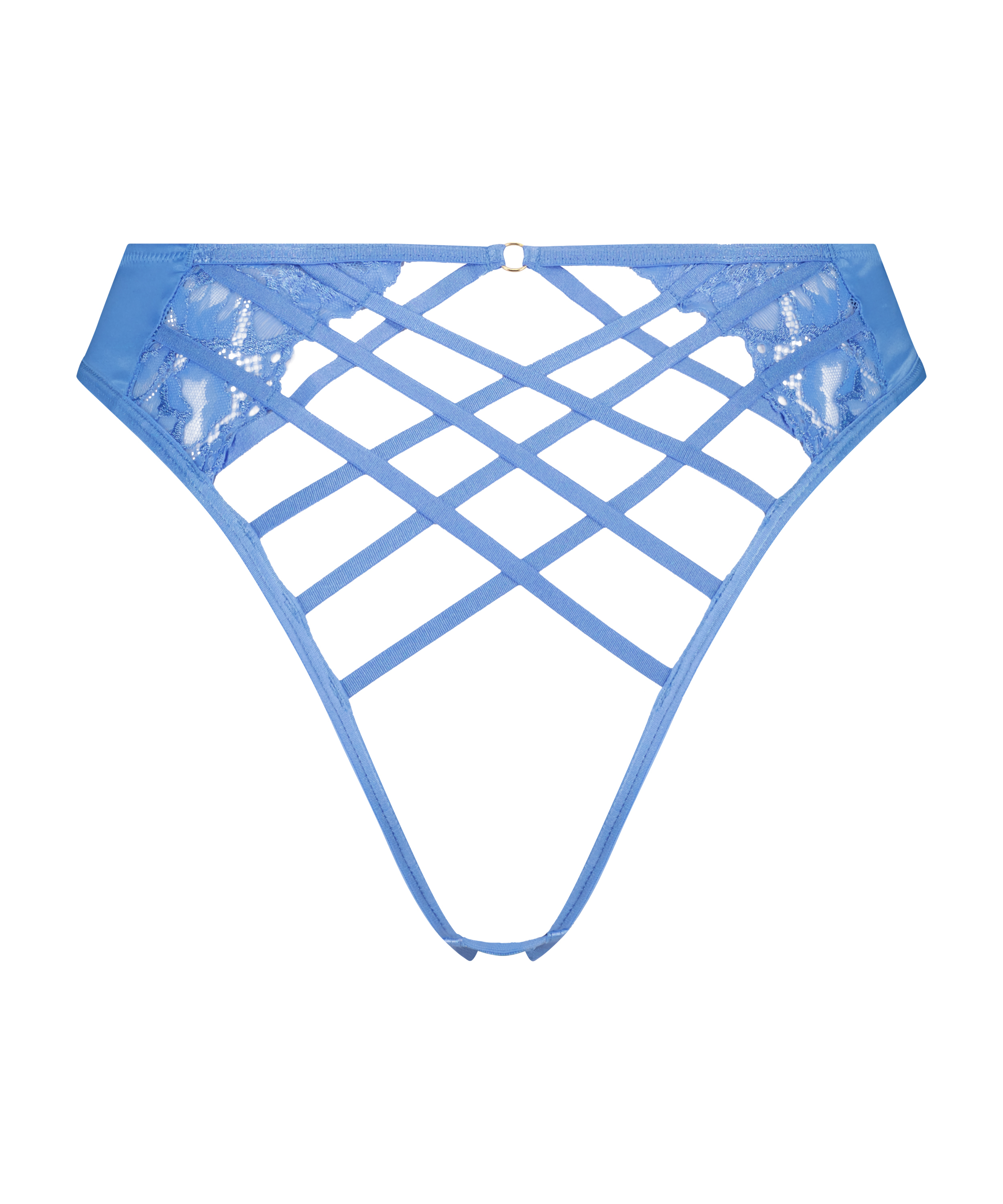 Braziliansk truse åpent skritt Extrovert, Blå, main