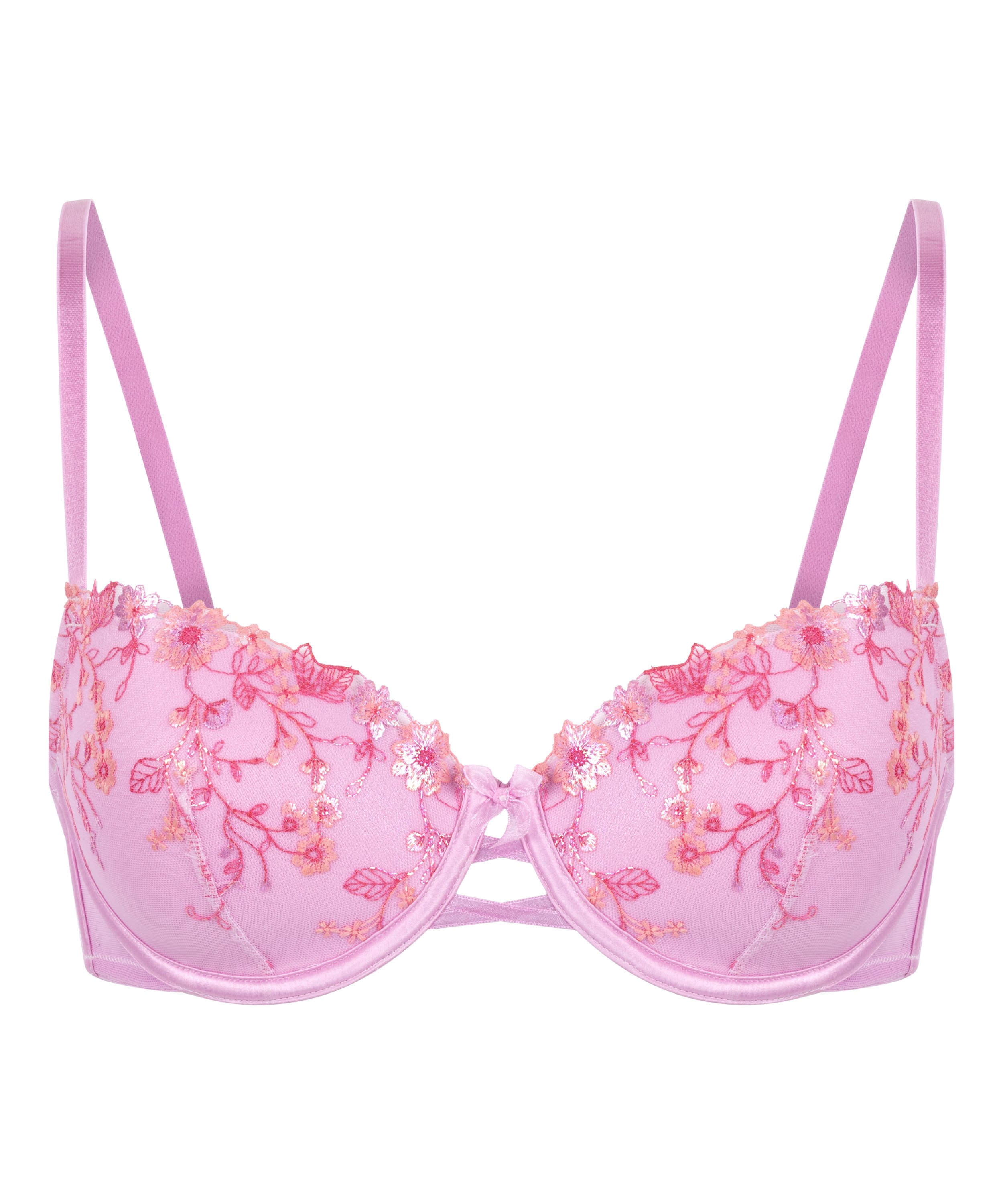 Vattert bh med bøyle Lillia, Rosa, main