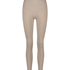 HKMX High waisted sømløs treningstights, Beige