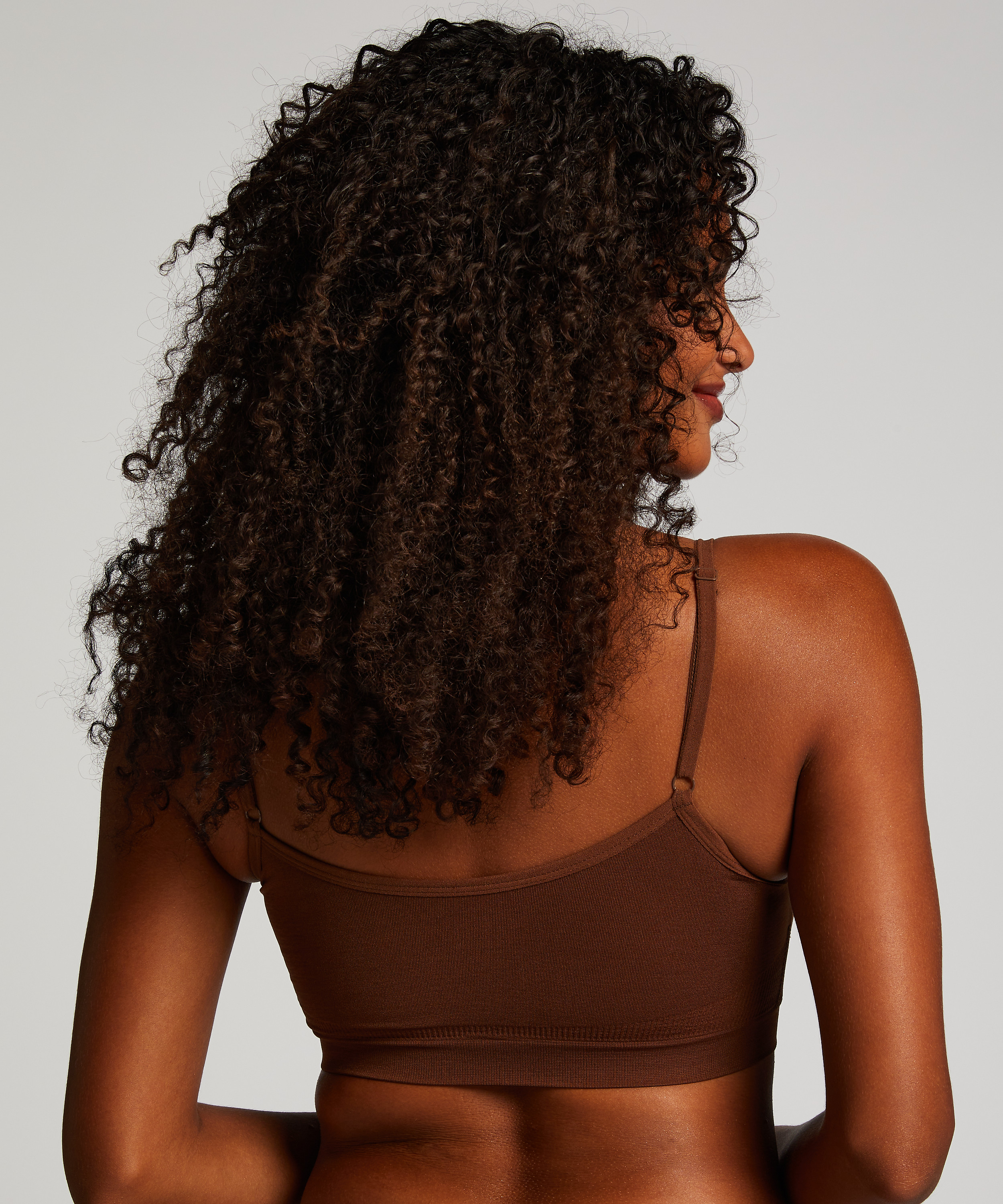 ﻿Strappy Bralette, Rød, main