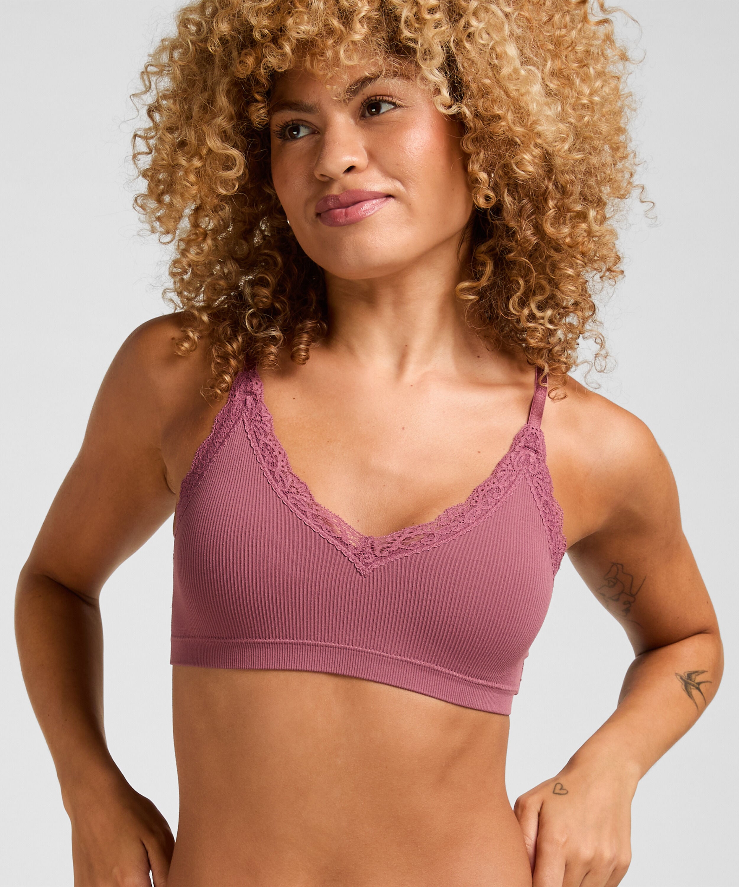 Bralette Lola, Lilla Bralette Lola, Lilla
