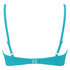 Padded bikini top Necklace wave, Bl&aring;