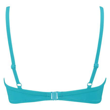 Padded bikini top Necklace wave, Bl&aring;