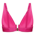 Luna triangle bikinitopp, Rosa