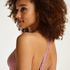 Marine s&oslash;ml&oslash;s bralette, Rosa