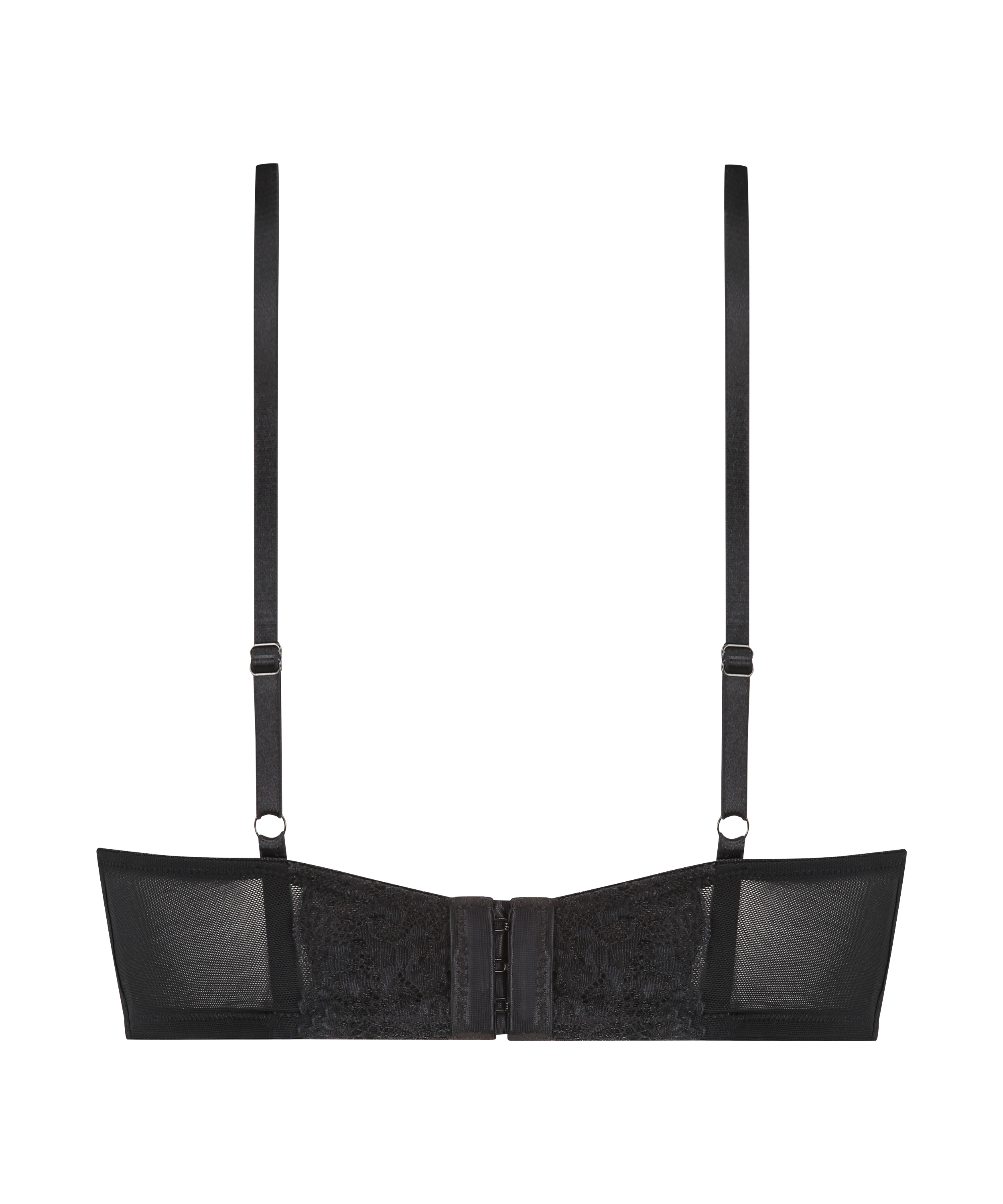 Polstret pushup-BH med bøyle Gigi, Svart, main