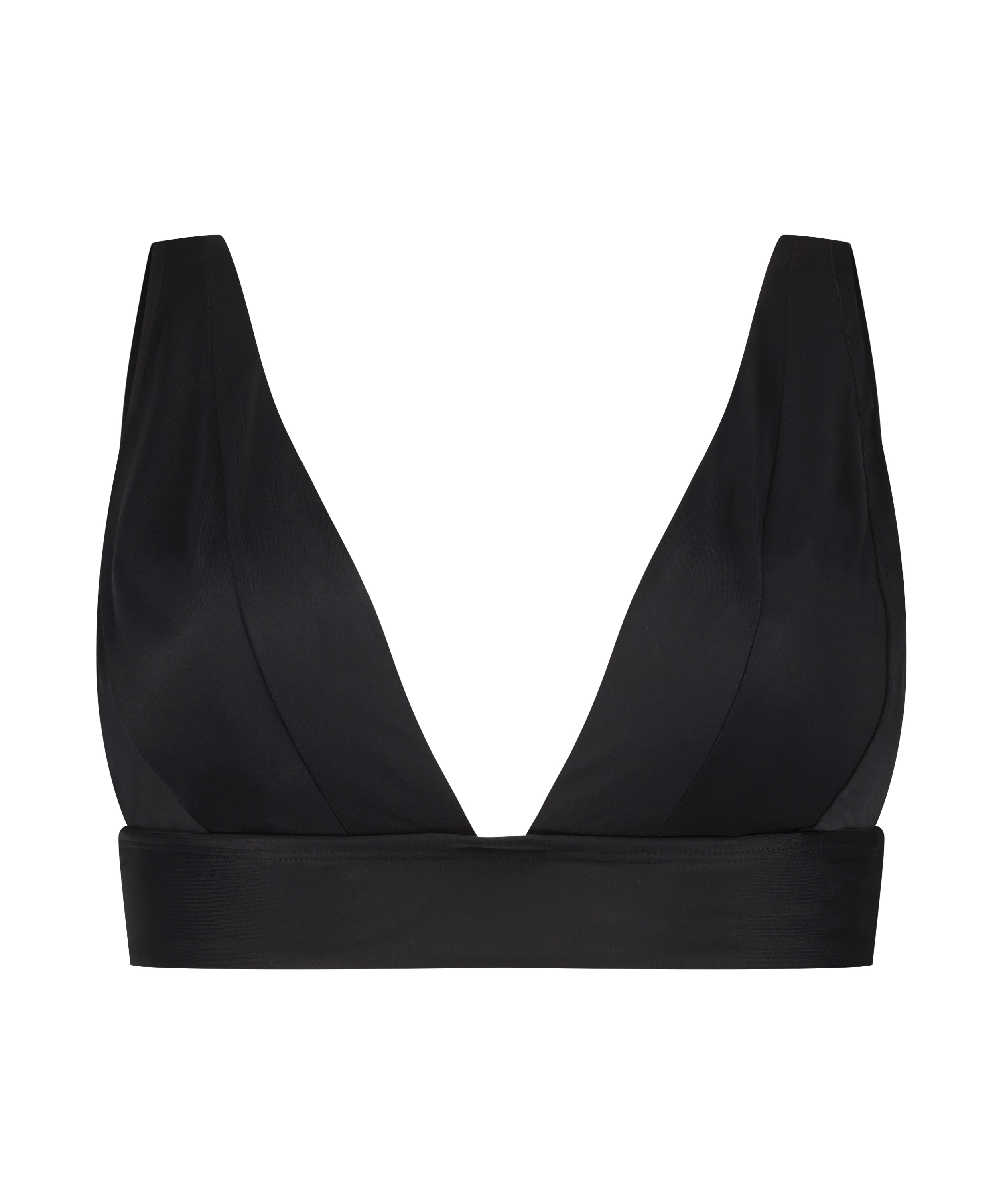 Triangle bikinitopp Luxe, Svart, main