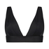 Triangle bikinitopp Luxe, Svart