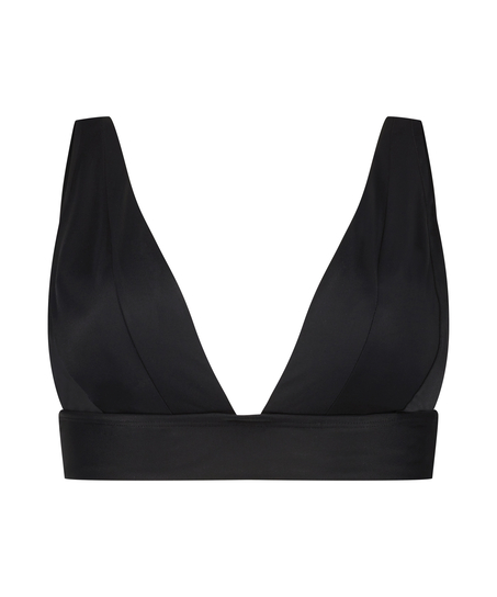 Triangle bikinitopp Luxe, Svart