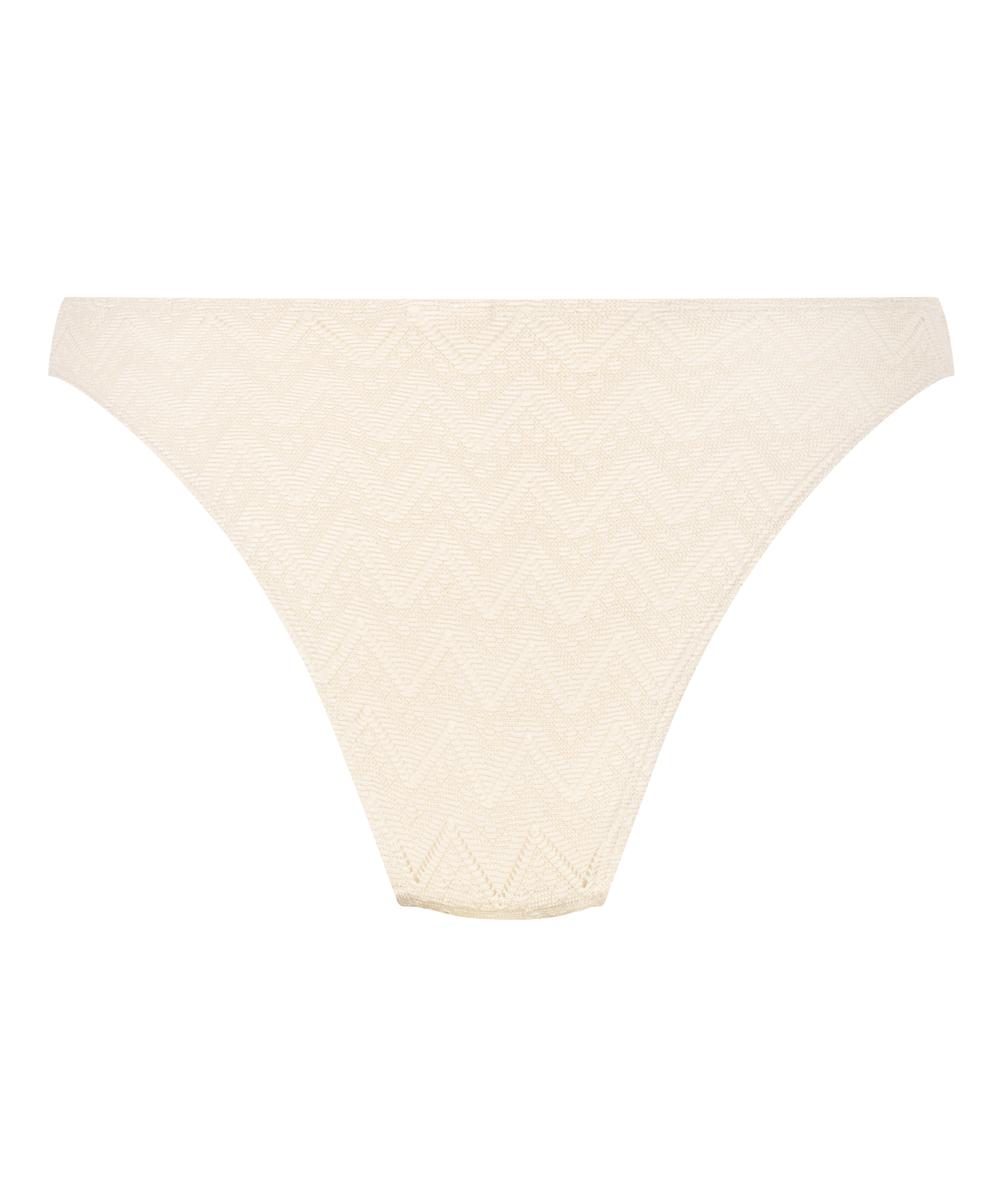 Bikini Underdel Crochet, Hvit, main