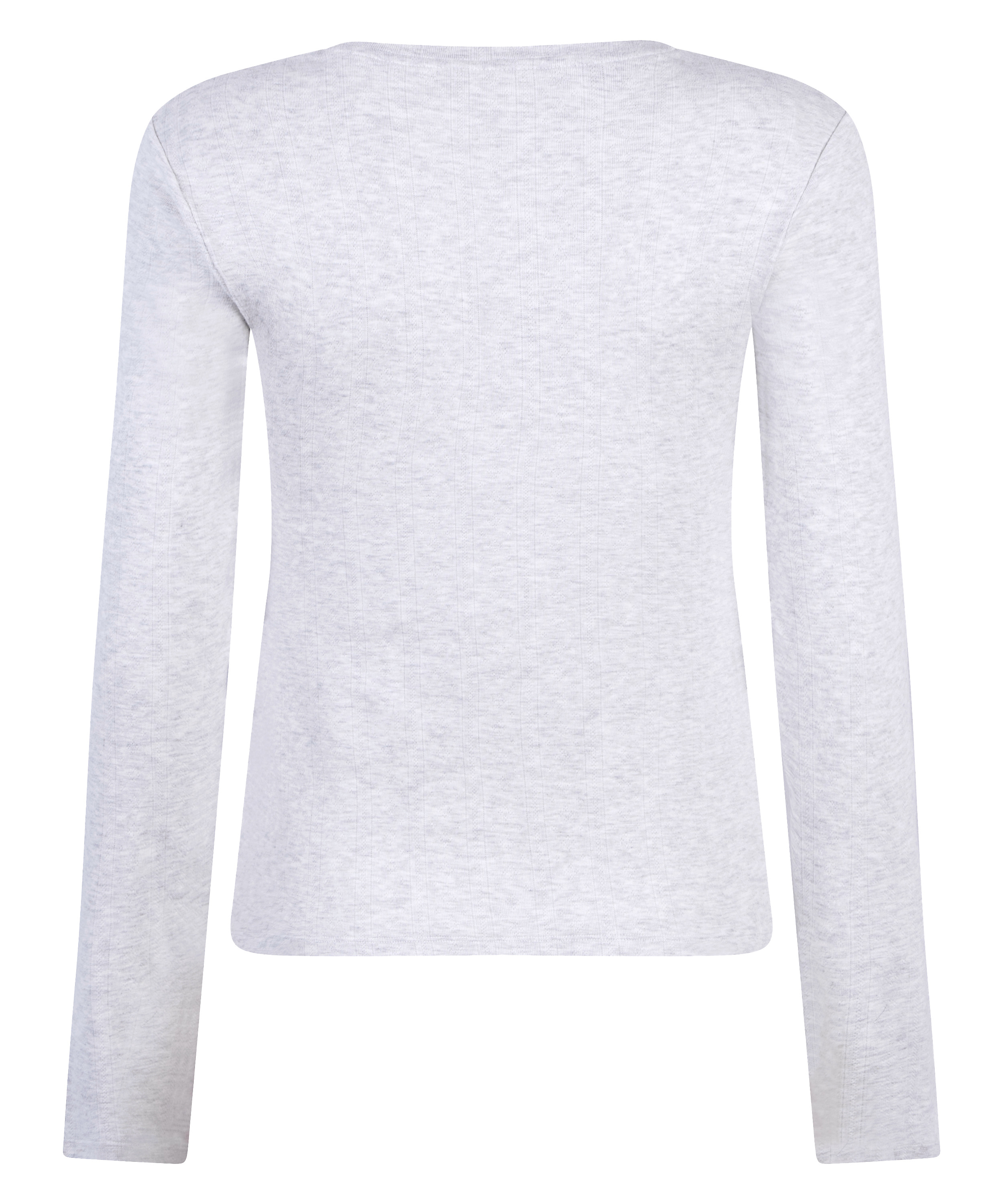 Pyjamasoverdel Pointelle, Gr&aring;, main