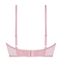 Longline polstret BH med spiler Selina, Rosa