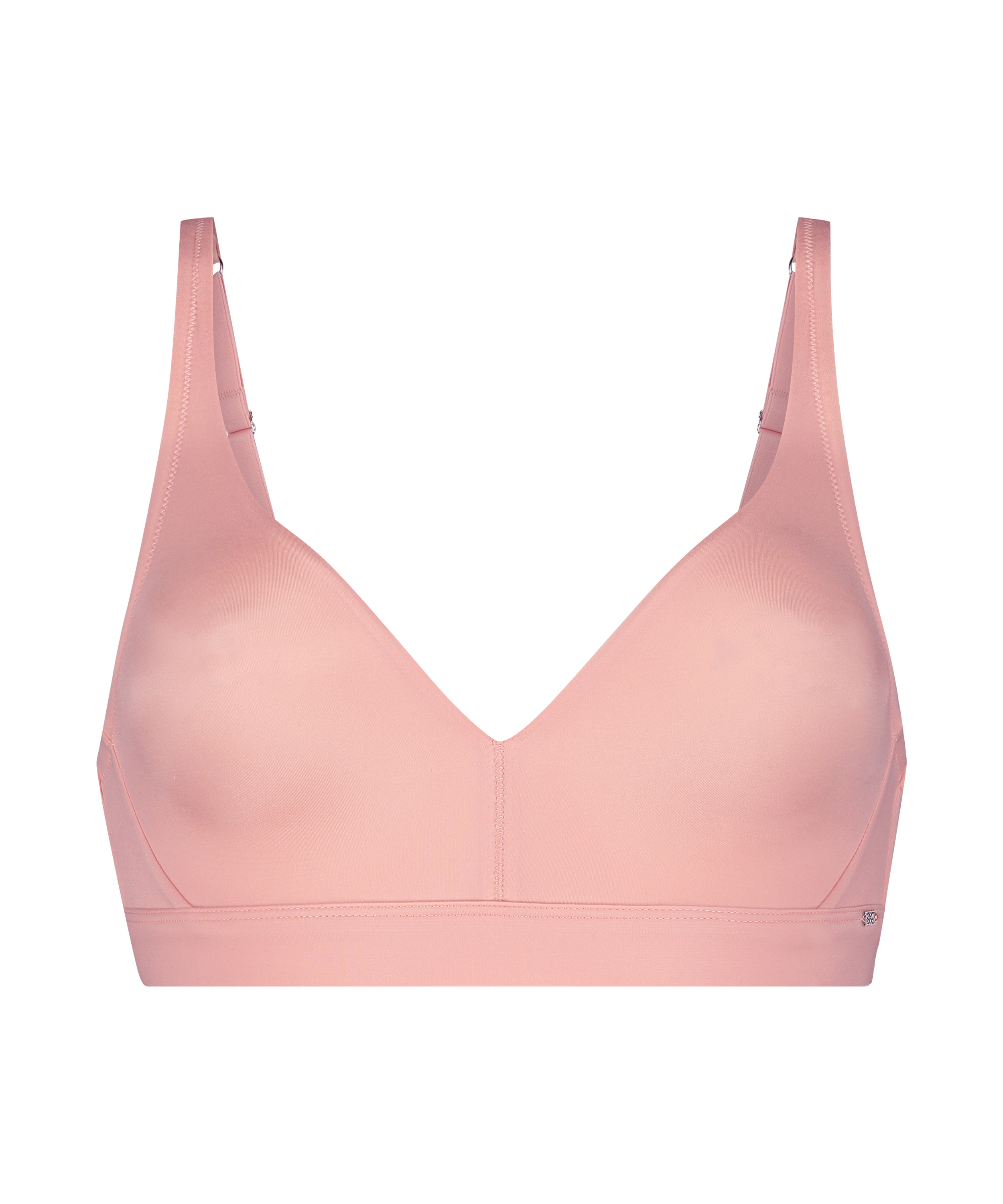 Soft uforet BH uten bøyle, Rosa, main