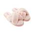 Cross Straps Indoor Sandals, Rosa