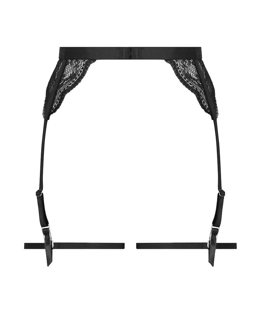 Isabelle strømpeholder, Svart, main