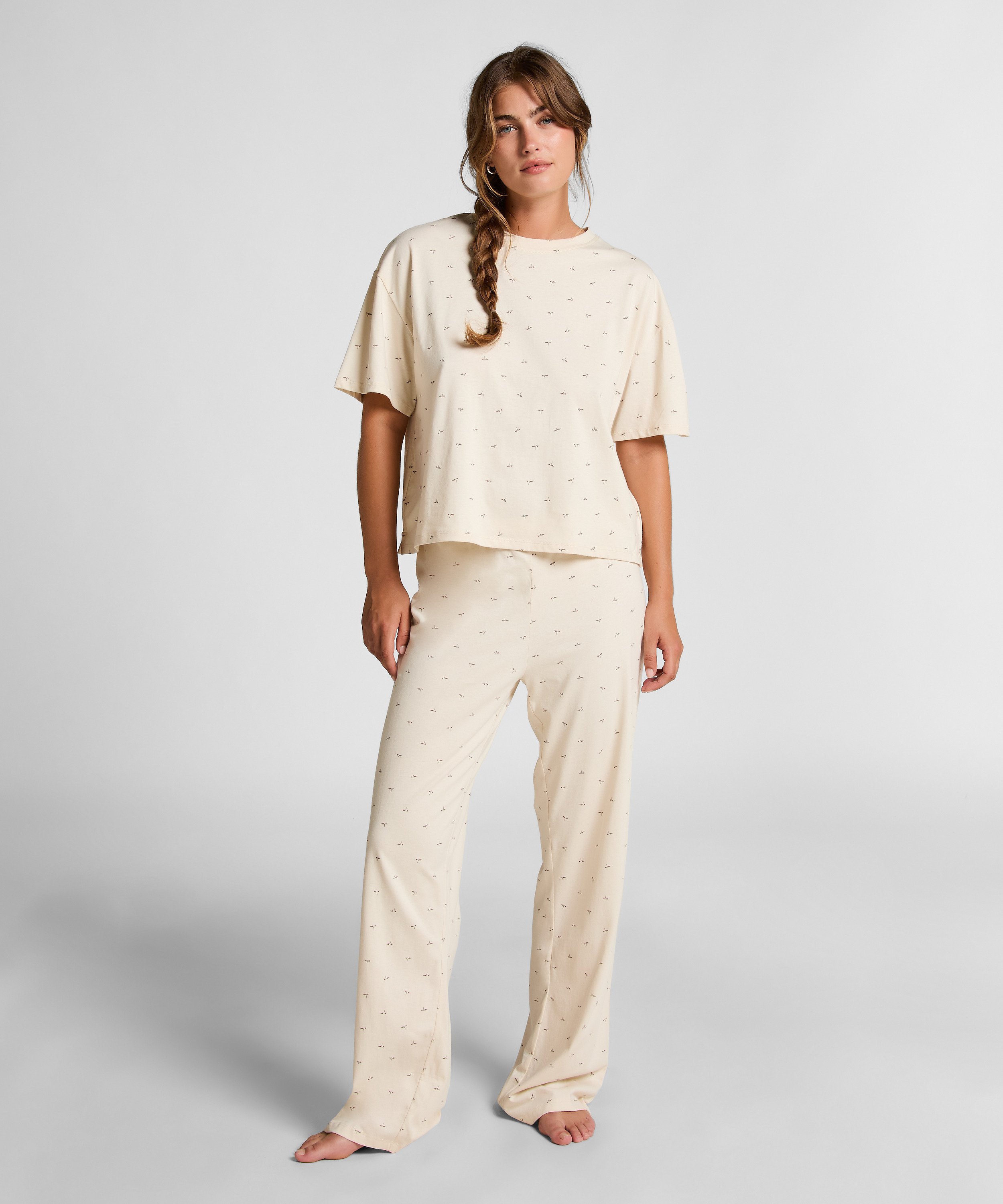 Pysjamassett, Hvit, main