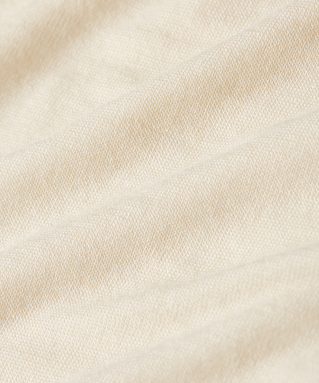 super soft b&aring;thals med kasjmir skjorte, Hvit