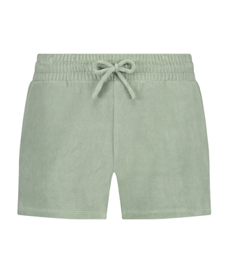 Velours Pocket shorts, Grønn