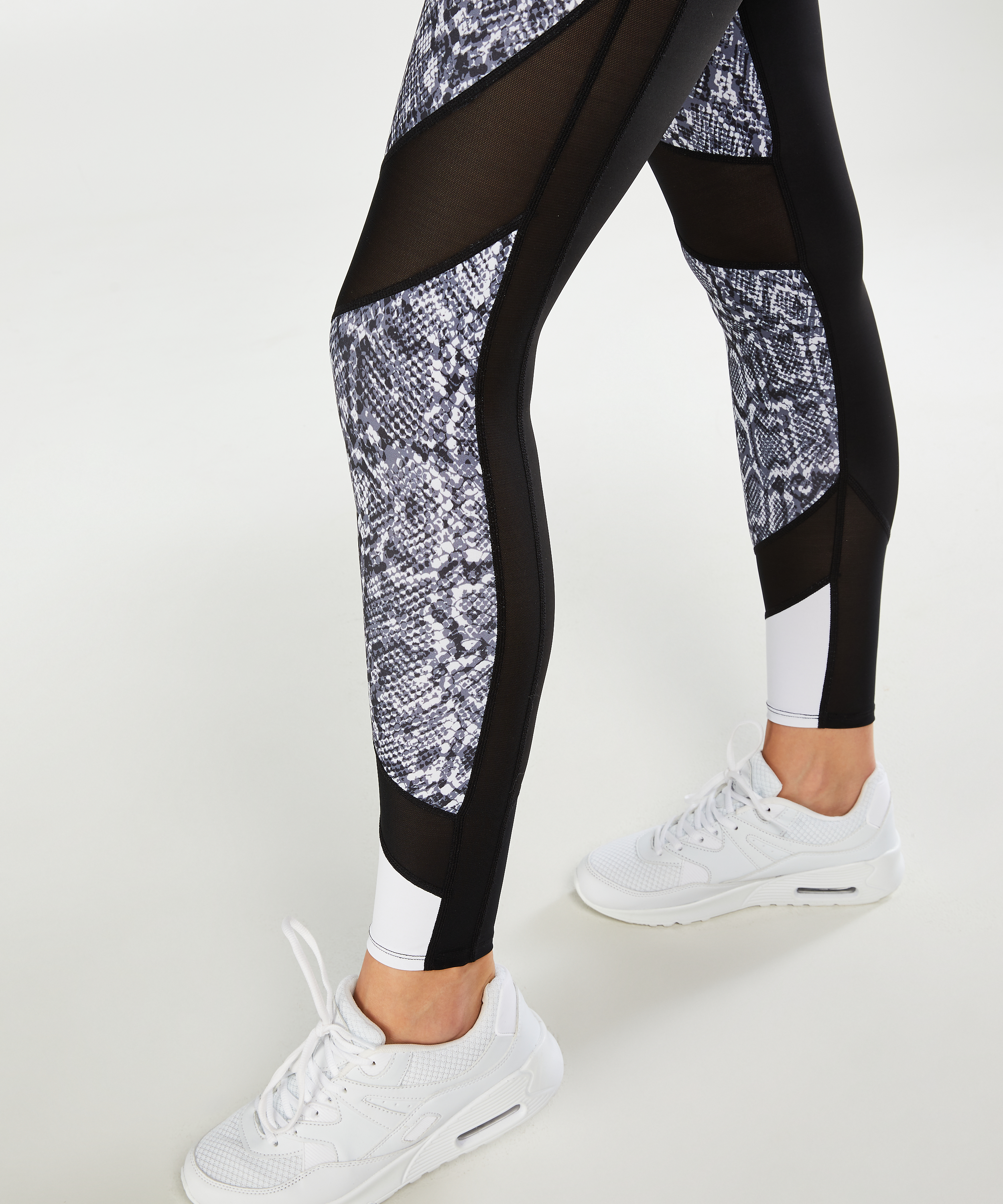 HKMX leggings med høyt liv, Svart, main