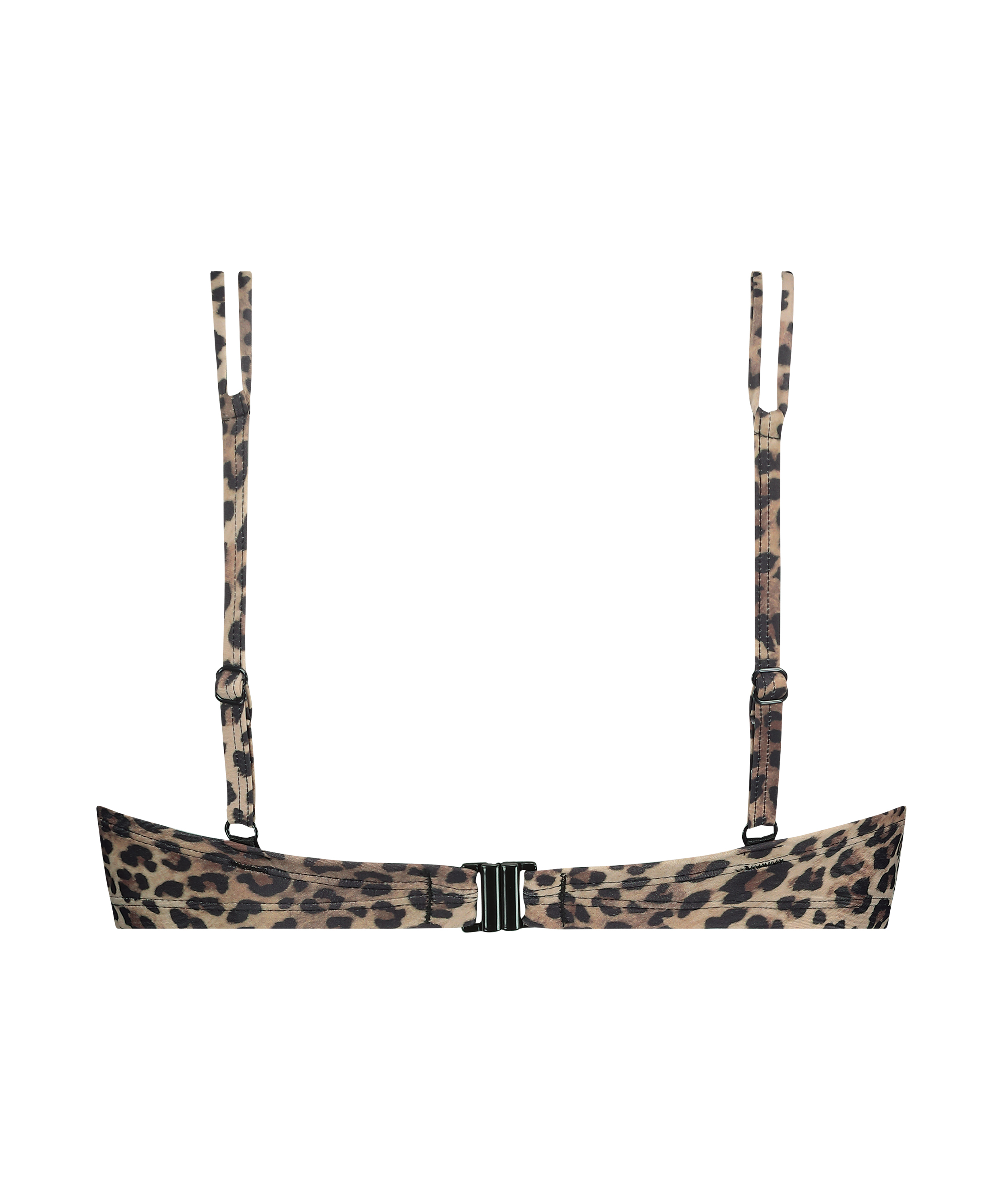 Pushup bikinitopp Cannes, Brun, main