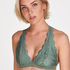 Halter racerback bralette, Grønn