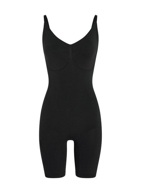 Sømløs slankende lår, Svart