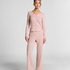 Pyjamabukser Pointelle, Rosa