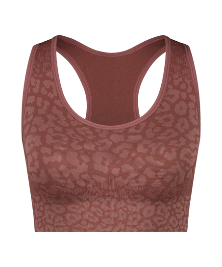 HKMX sømløs sports-BH, Rosa