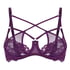Uvattert bh med bøyle Anna, Lilla