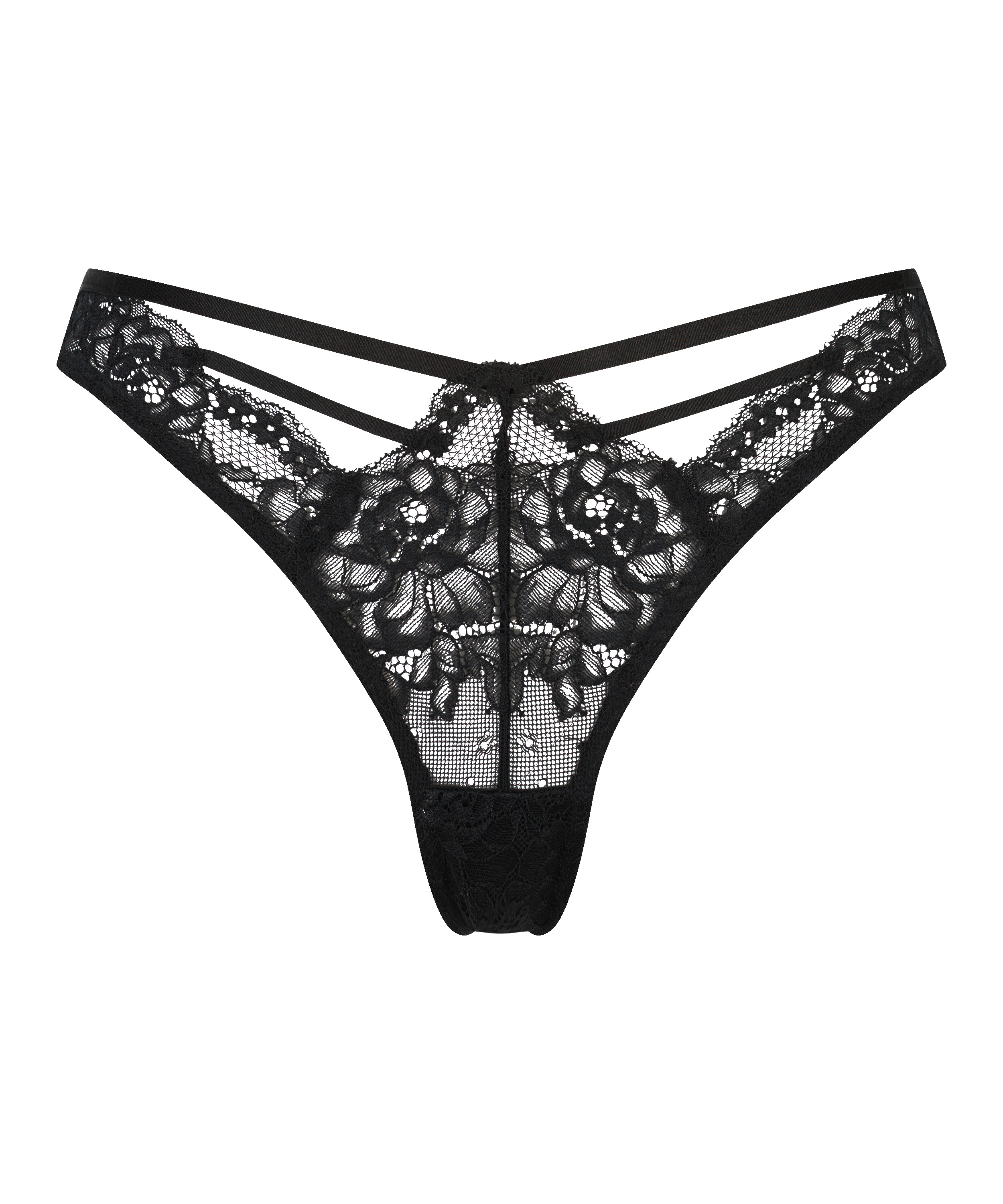 Brasiliansk truse med høy skjæring Clara, Svart, main