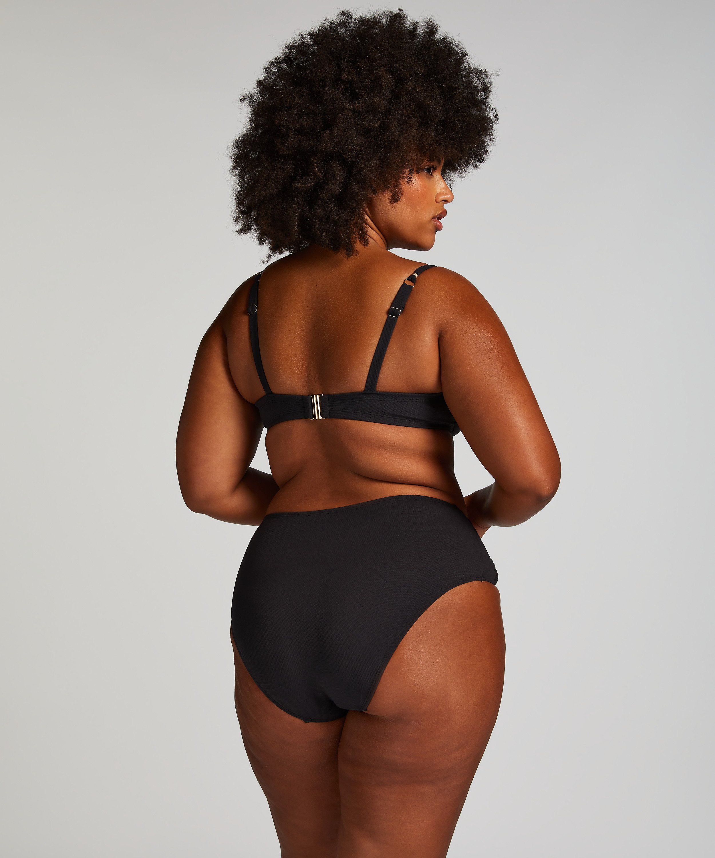 Bikinitopp Holbox, Svart, main