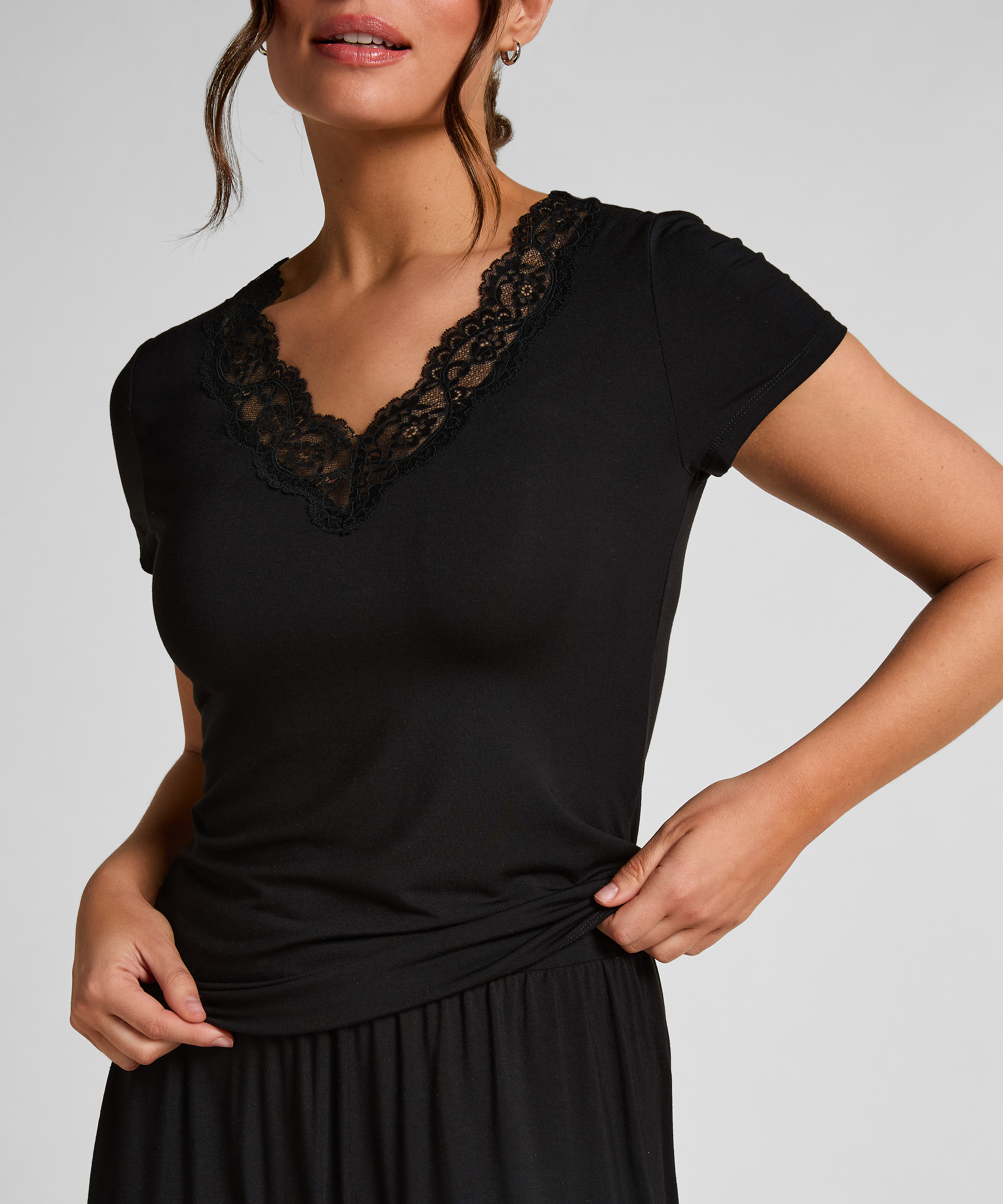 Pysjamassett Nana, Svart, main