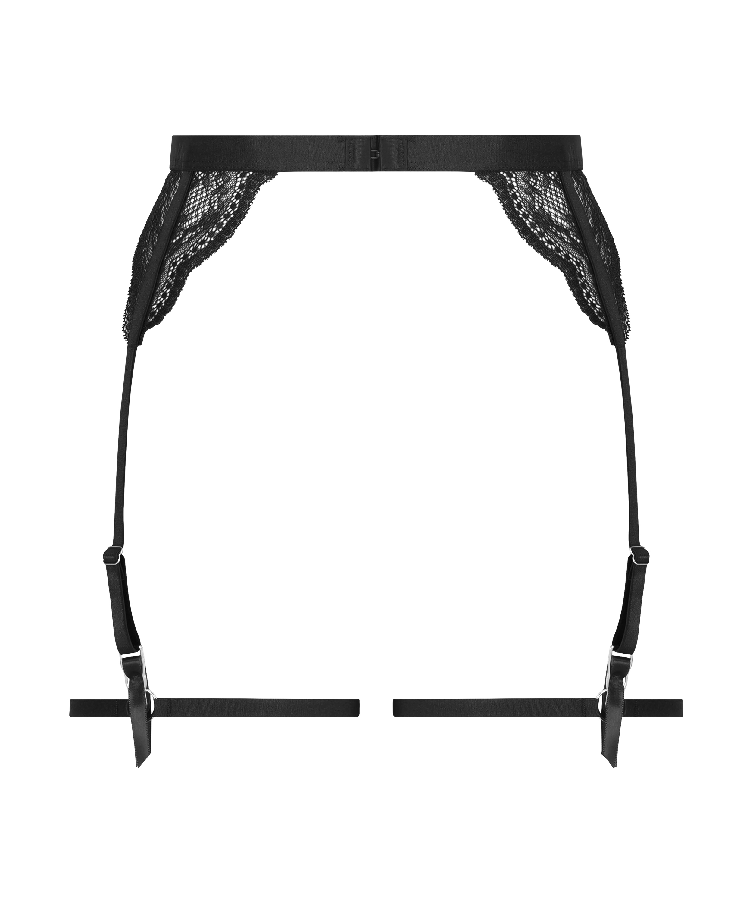 Isabelle strømpeholder, Svart, main