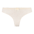 G-streng i bomull, Beige