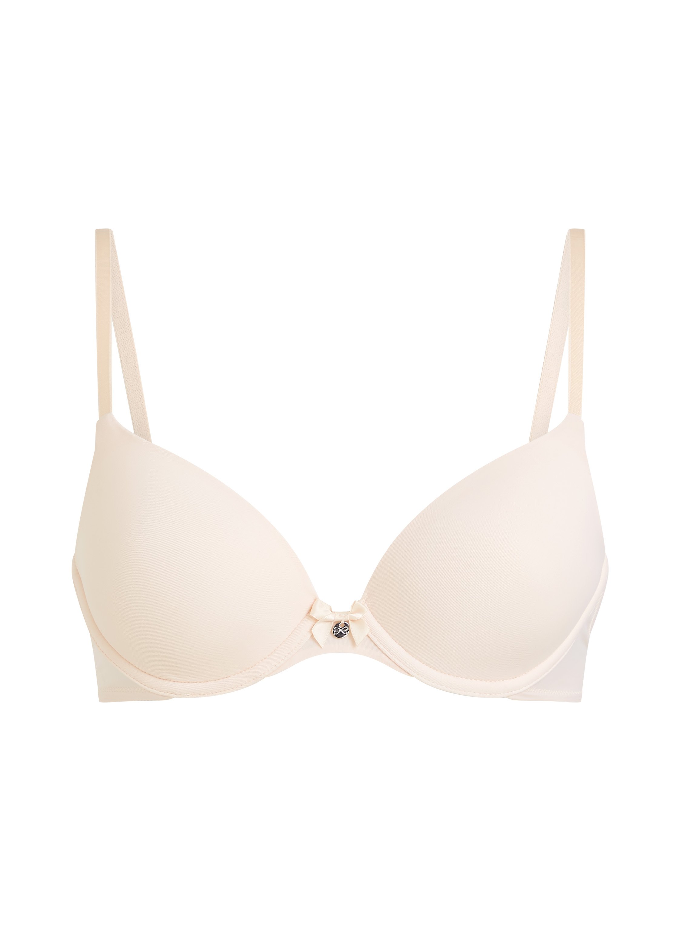 Vattert bh med b&oslash;yle Plunge, Beige, main
